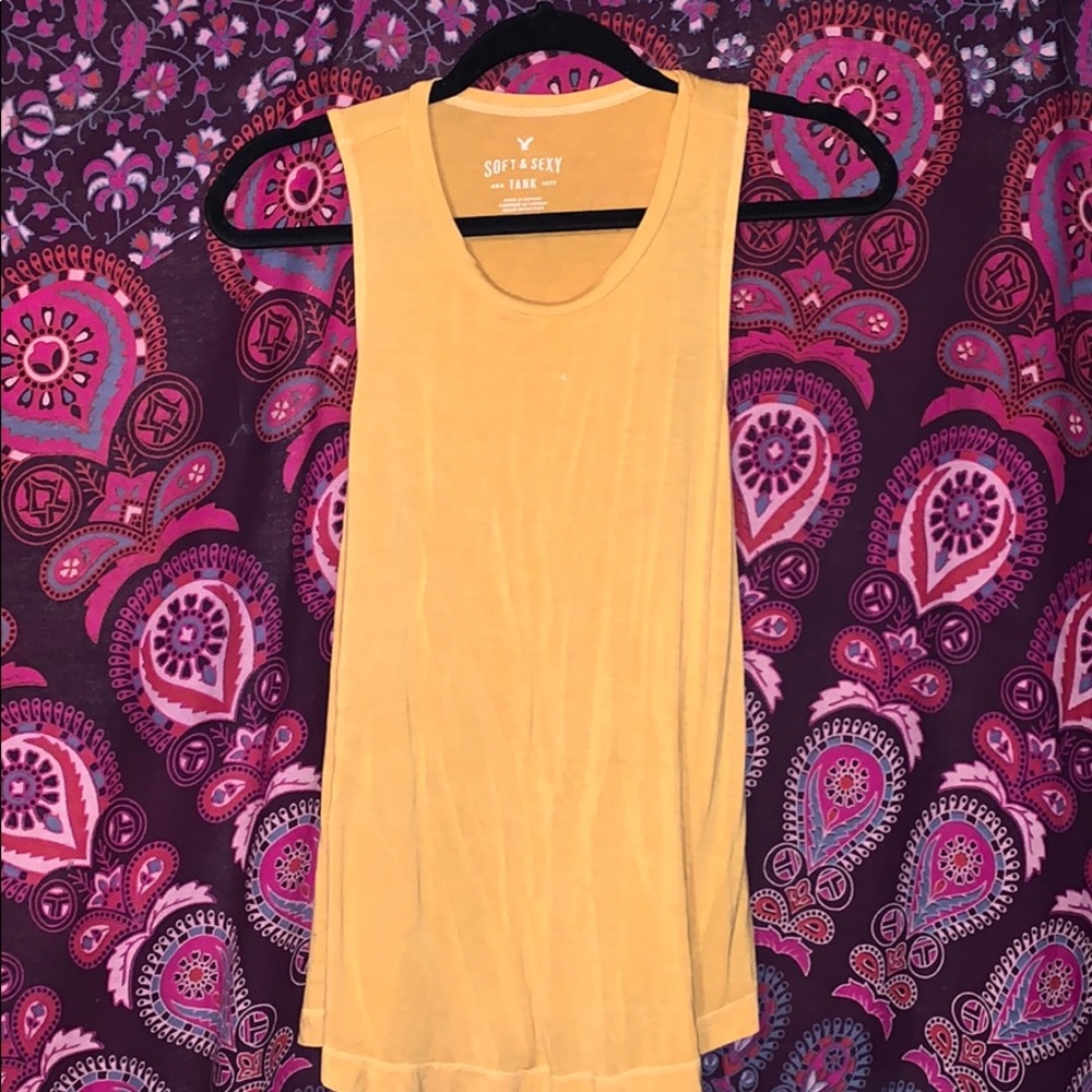 Flowy American Eagle Soft Tank Top